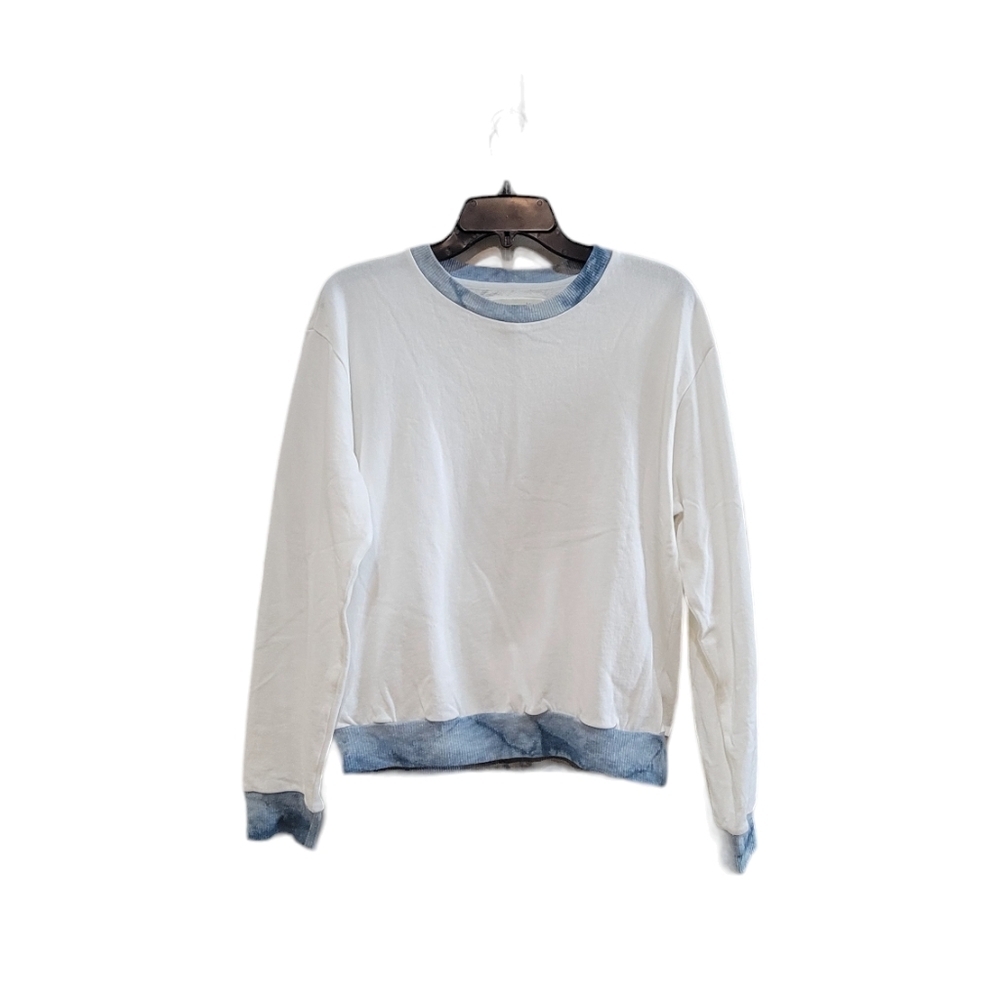 Grey State Emerson Sweatshirt Long Sleeve Spa White Mystic Tie Dye Women's Small